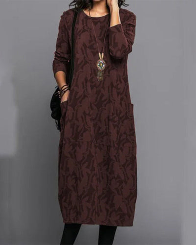 Robe Adele – Élégance vintage, confortable et fabriquée avec des matériaux de haute qualité