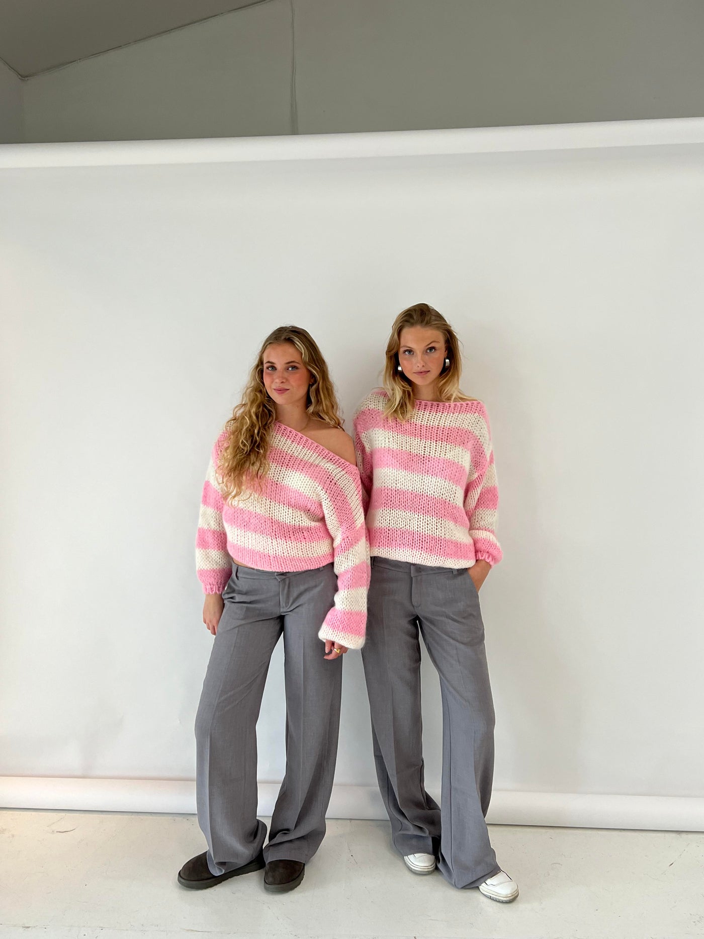 Bonafita Liana | Liana Pull en Tricot à Rayures – Confort Douillet et Élégance Décontractée