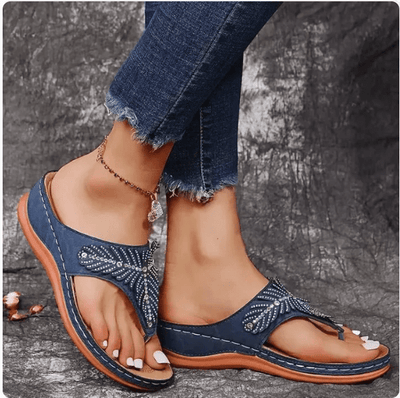Sandales Orthopédiques Rona – Confort et soutien avec style décontracté