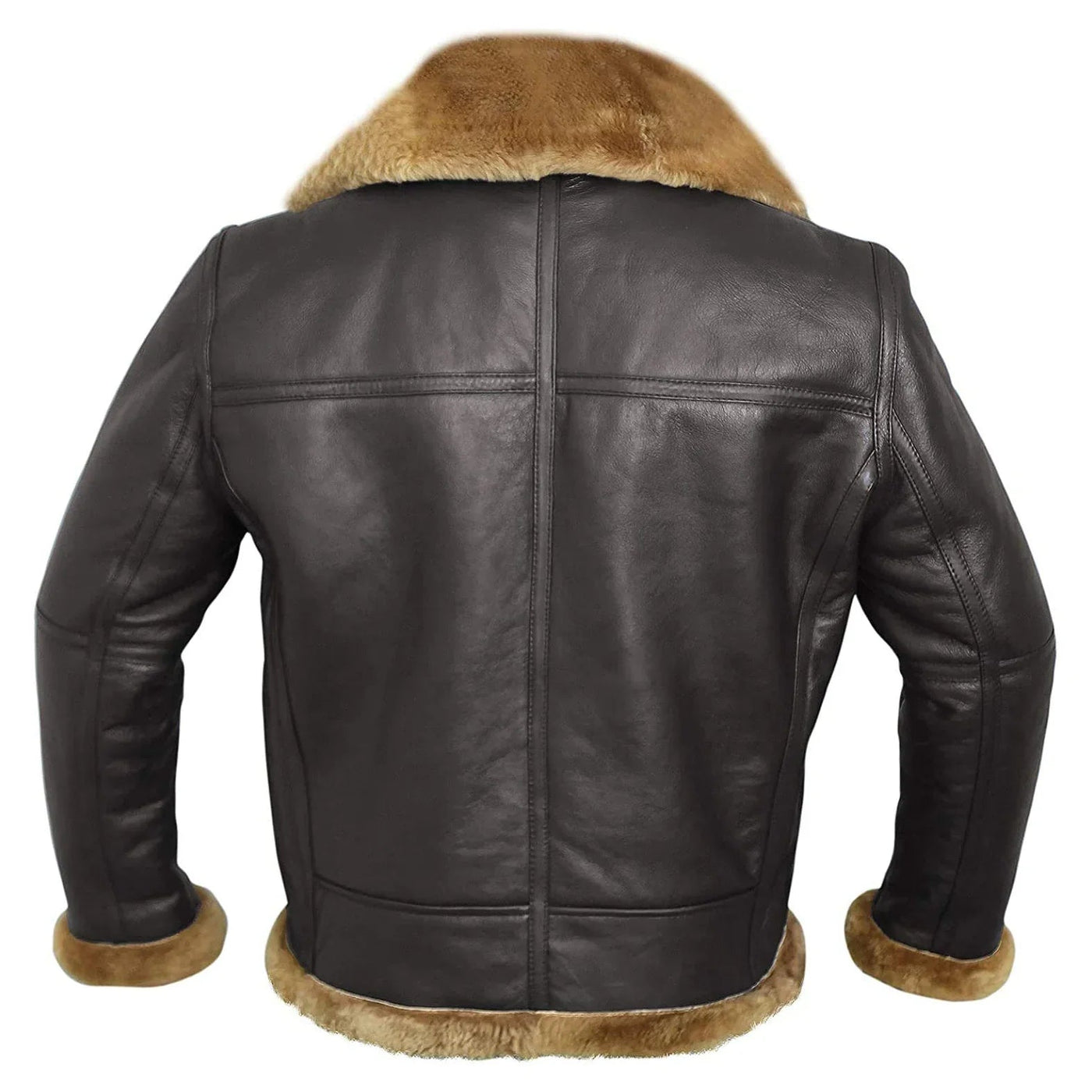 Roberto Veste Pilote Homme en Cuir Véritable – Luxe & Élégance