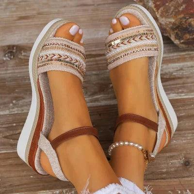 Sandales Orthopédiques Nida – Confort et style pour toute la journée