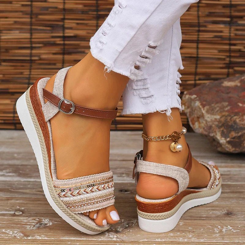 Sandales Orthopédiques Nida – Confort et style pour toute la journée