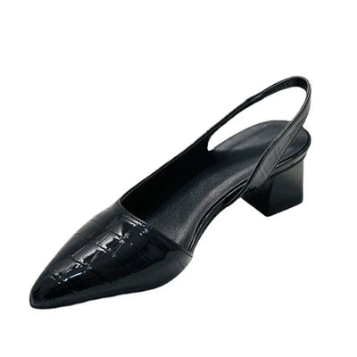 Lara Escarpins Orthopédiques Croco – Élégance et confort ergonomique au quotidien