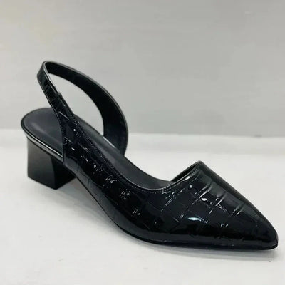 Lara Escarpins Orthopédiques Croco – Élégance et confort ergonomique au quotidien