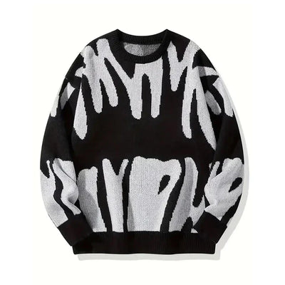Mika Roelof Pull Homme Col Rond – Style Moderne et Confort Optimal pour l'Hiver
