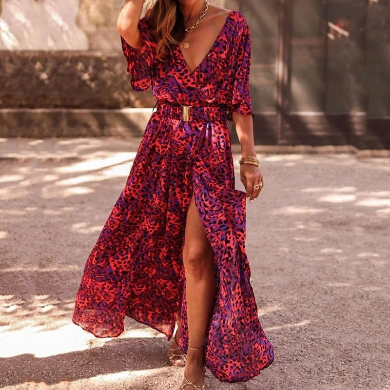 Robe Maxi KAREN – Élégante et Confortable à Enrouler