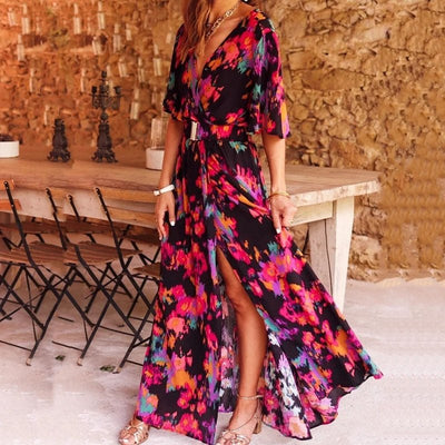 Robe Maxi KAREN – Élégante et Confortable à Enrouler