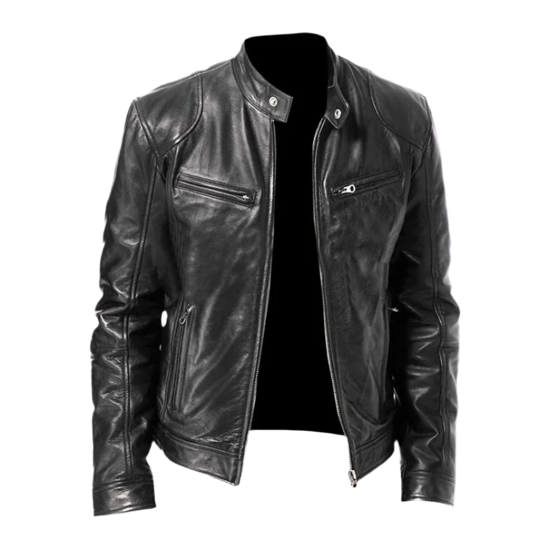 Wilhelm Veste en Cuir Premium pour Homme – Élégance et Confort en Cuir Véritable