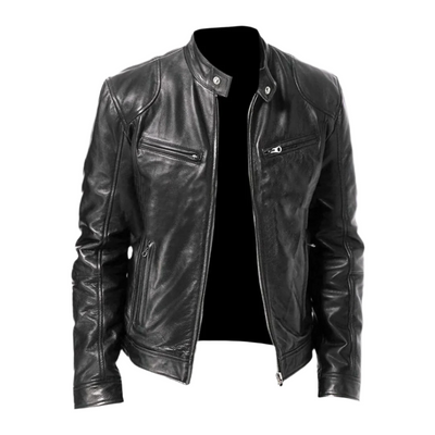 Wilhelm Veste en Cuir Premium pour Homme – Élégance et Confort en Cuir Véritable