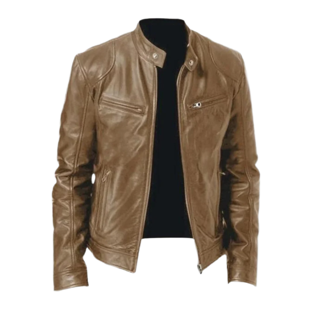 Wilhelm Veste en Cuir Premium pour Homme – Élégance et Confort en Cuir Véritable
