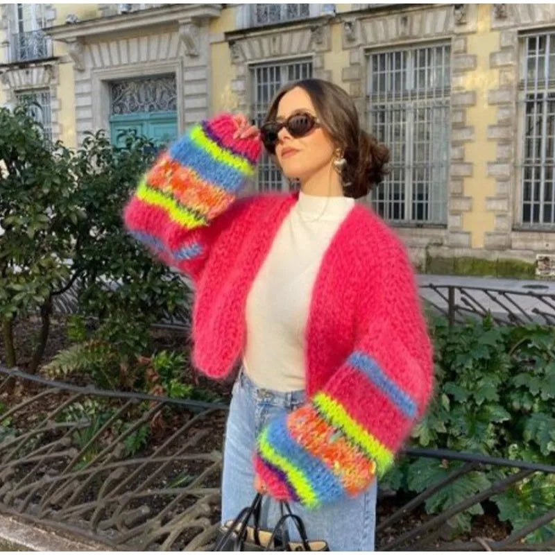 Bridget Pull à Manches Bouffantes – Élégance et chaleur pour l’hiver