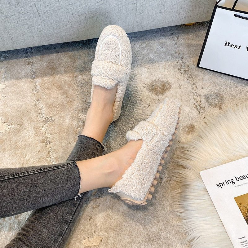 Azida Chaussures Pluche – Confort ultime et élégance à domicile
