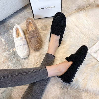 Azida Chaussures Pluche – Confort ultime et élégance à domicile