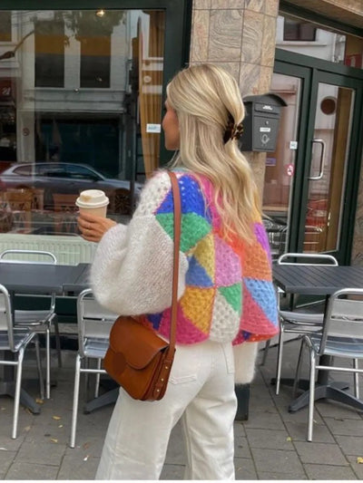 Bridget Pull à Manches Bouffantes – Élégance et chaleur pour l’hiver