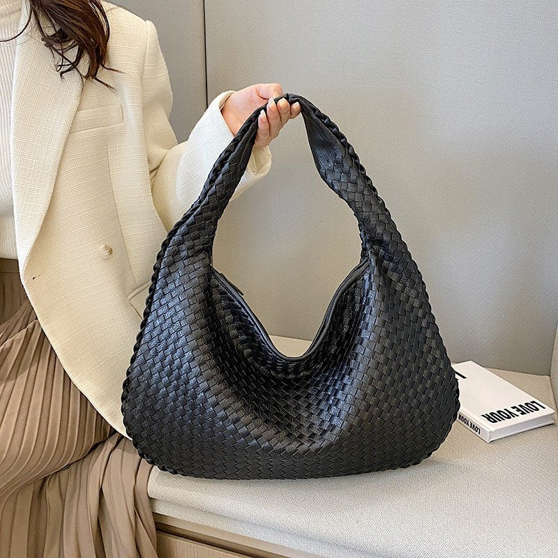 Sac à Bandoulière Margo Woven – Élégance intemporelle et praticité au quotidien