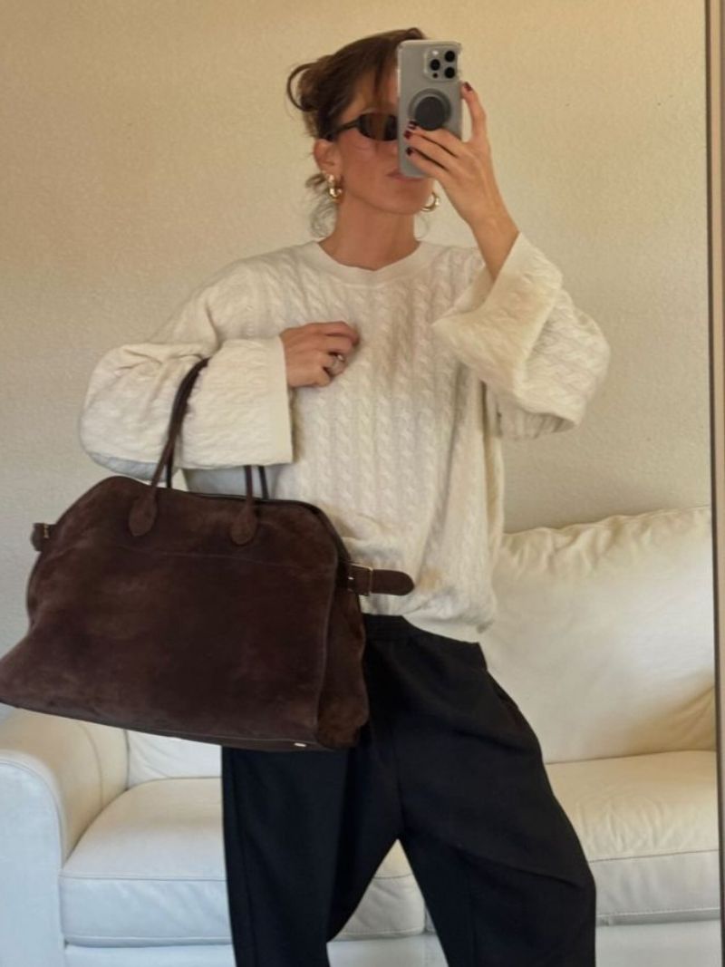 Sac Grand Volume Élégant en Cuir Végan – Pratique et Chic au Quotidien