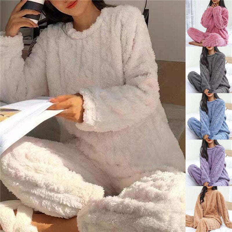 Angies Pyjama en Polaire – Chaleur et douceur pour des nuits cocooning
