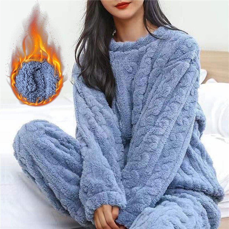 Angies Pyjama en Polaire – Chaleur et douceur pour des nuits cocooning