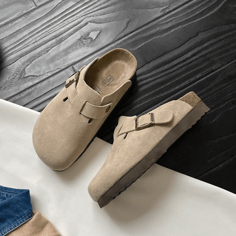 Patrician Sandales en Cuir Unisex – Confort Ergonomique et Élégance Éternelle