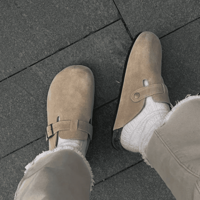 Patrician Sandales en Cuir Unisex – Confort Ergonomique et Élégance Éternelle