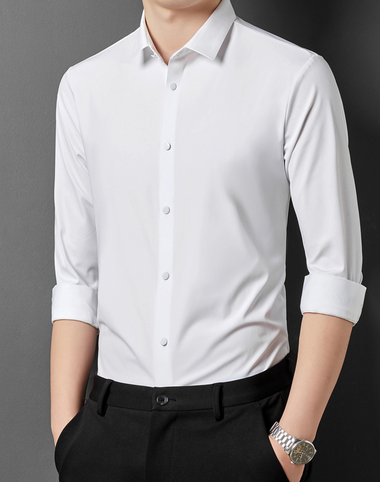 Alexander Chemise Extensible – Élégance sans faux plis pour un style impeccable