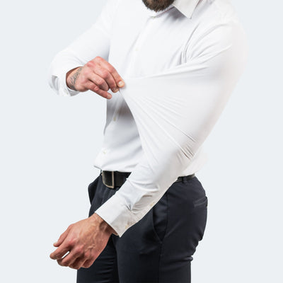 Alexander Chemise Extensible – Élégance sans faux plis pour un style impeccable