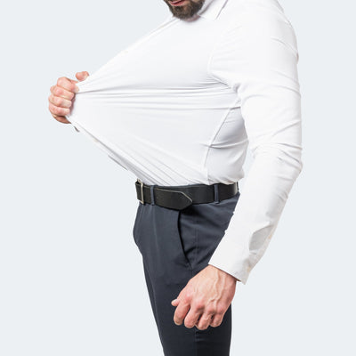 Alexander Chemise Extensible – Élégance sans faux plis pour un style impeccable