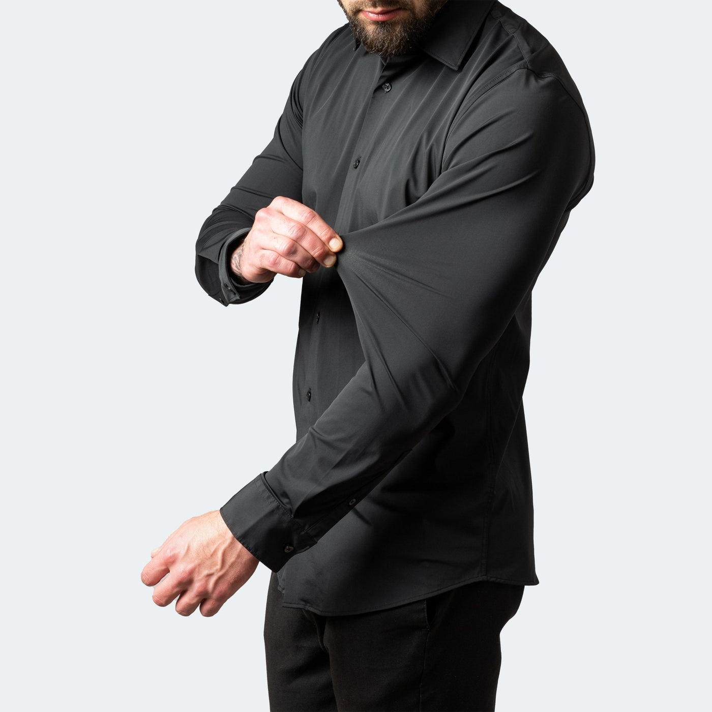 Alexander Chemise Extensible – Élégance sans faux plis pour un style impeccable