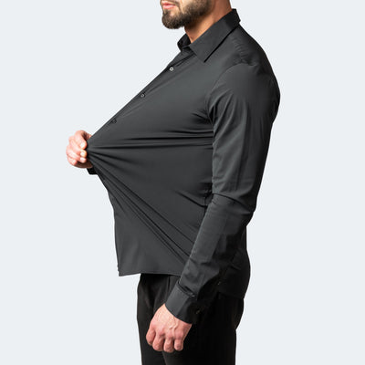 Alexander Chemise Extensible – Élégance sans faux plis pour un style impeccable
