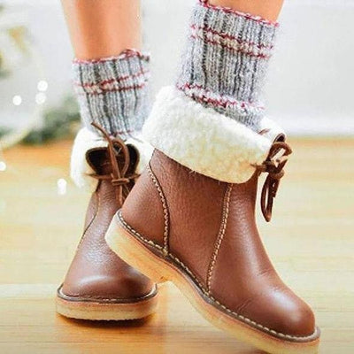 Boots d'hiver Amanda avec doublure en fourrure – Chaleur et style pour l'hiver