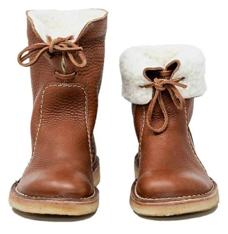 Boots d'hiver Amanda avec doublure en fourrure – Chaleur et style pour l'hiver