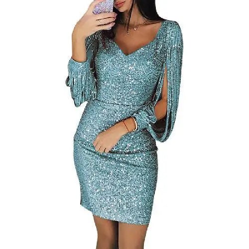 Anika Robe de Soirée Scintillante – Élégance et Éclat pour Chaque Occasion