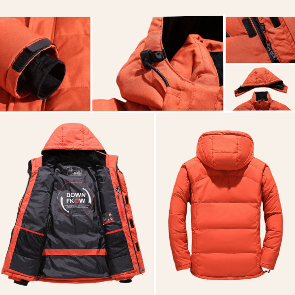 Arctic Veste d’Hiver Imperméable – Protection optimale contre le froid et l’humidité