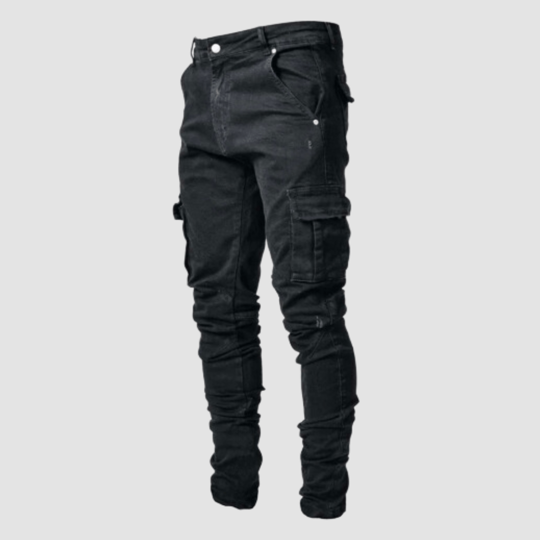 Casper Cargo-Jeans – Confort stretch et style moderne avec poches fonctionnelles