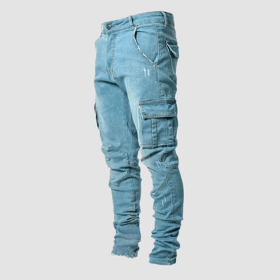 Casper Cargo-Jeans – Confort stretch et style moderne avec poches fonctionnelles