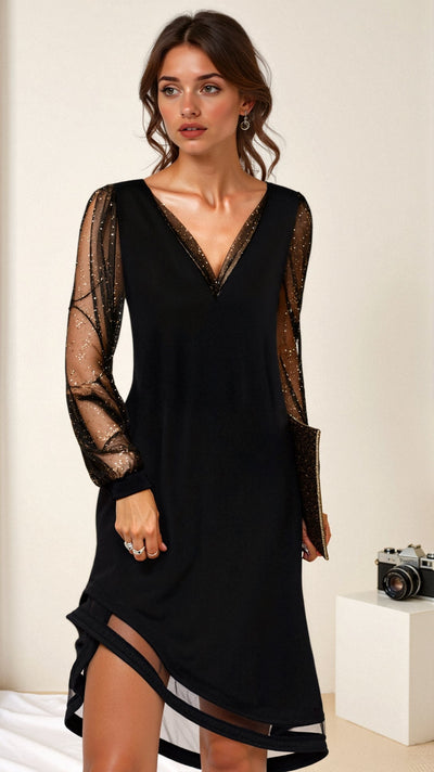 Matilda Robe de Soirée – Élégance intemporelle avec détails raffinés