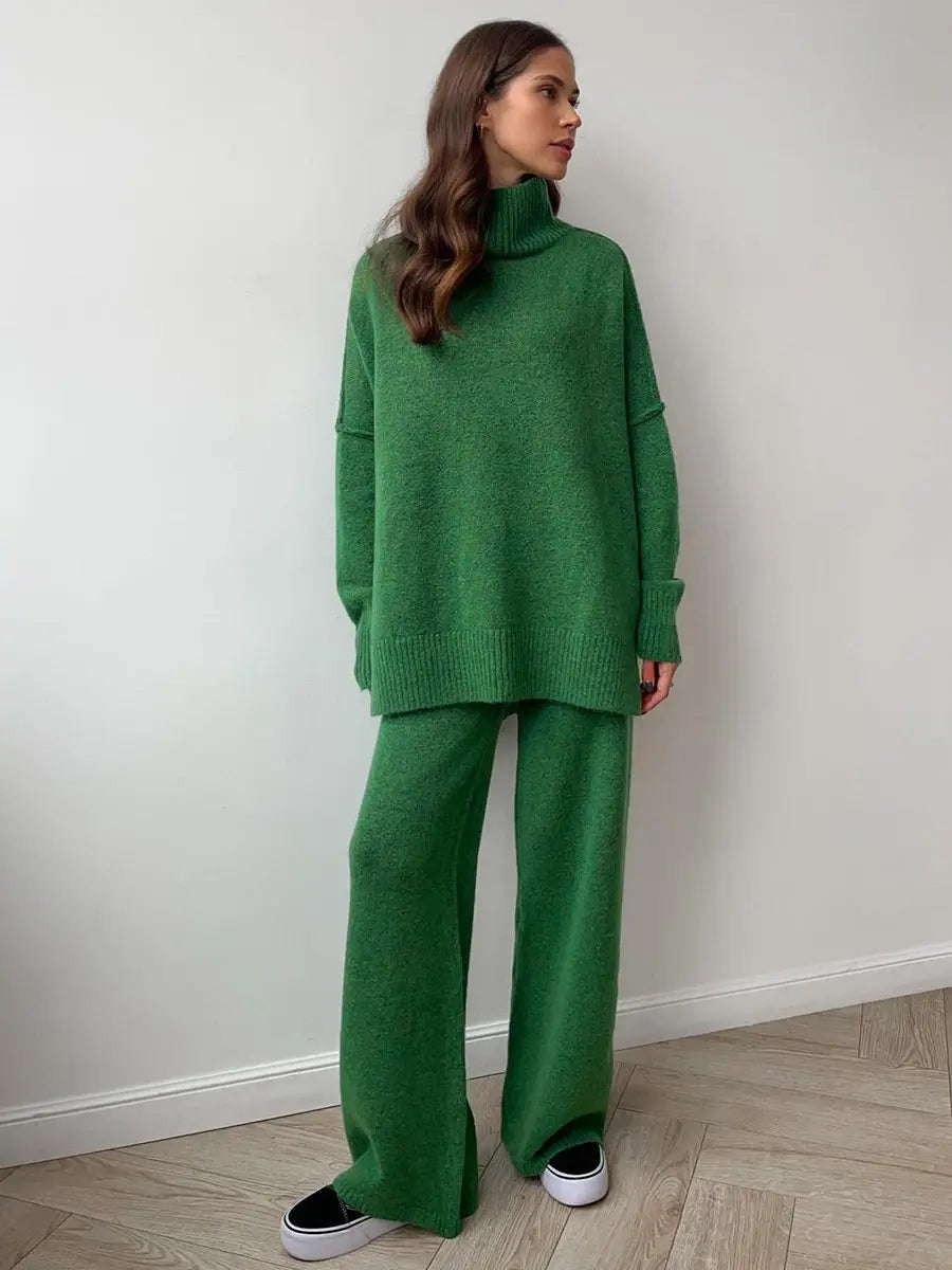 Astrid Ensemble en Maille – Élégance décontractée et confort absolu