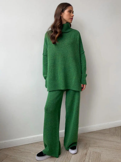 Astrid Ensemble en Maille – Élégance décontractée et confort absolu