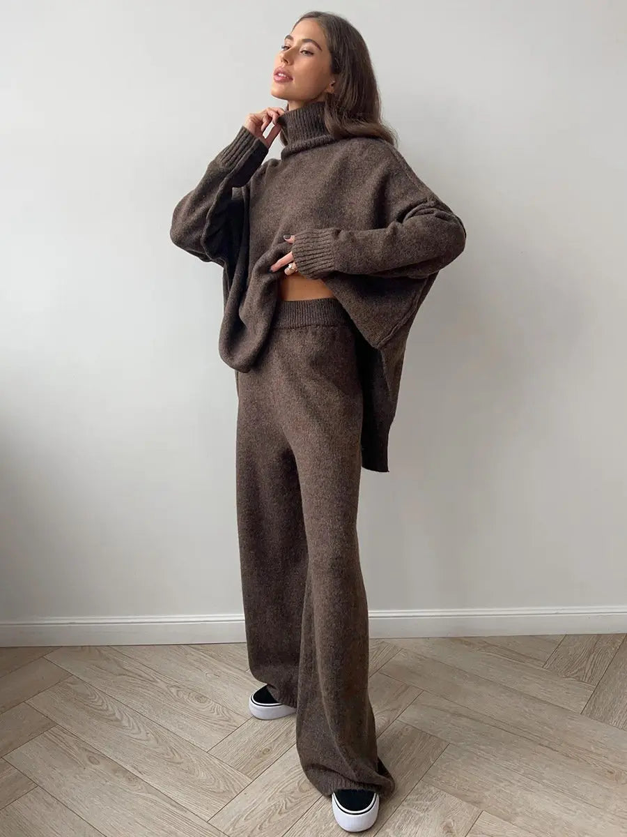Astrid Ensemble en Maille – Élégance décontractée et confort absolu
