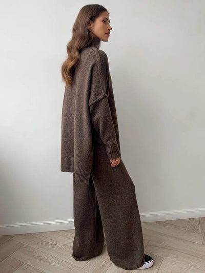 Astrid Ensemble en Maille – Élégance décontractée et confort absolu