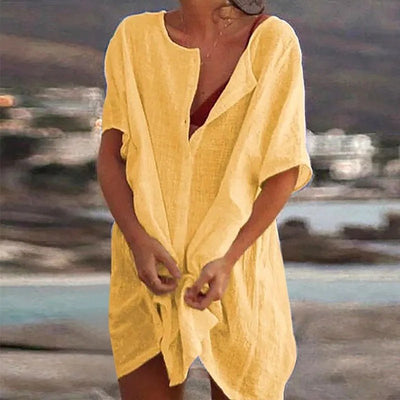 Robe Paréo de Maillot de Bain Evelyn – Élégance et Confort pour l'Été